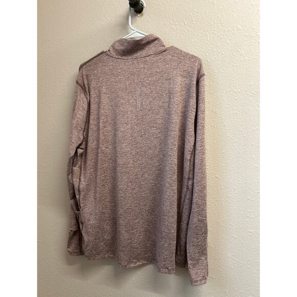 NWT Nike Running Dri-Fit Mauve 1/4 zip thumb hole Women’s XL MSRP $75 - Picture 9 of 13